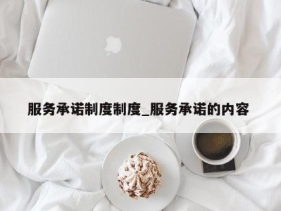 长春服务承诺制度制度_服务承诺的内容 