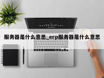 长春服务器是什么意思_erp服务器是什么意思 